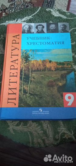 Учебники Литература 9, 10, 11 класс