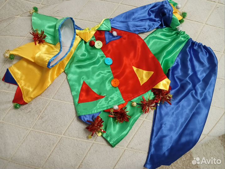 Костюм петрушки (104-110)