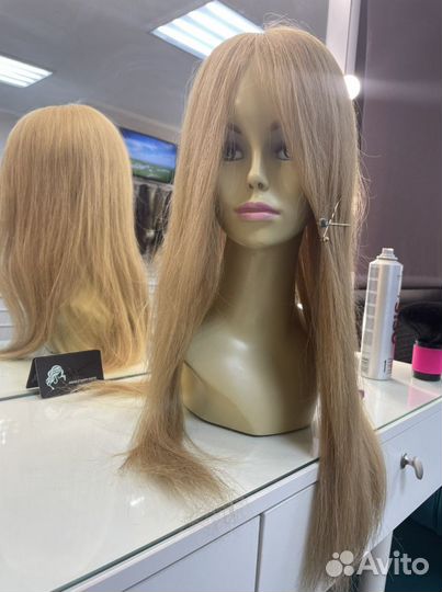 Накладка из натуральных волос