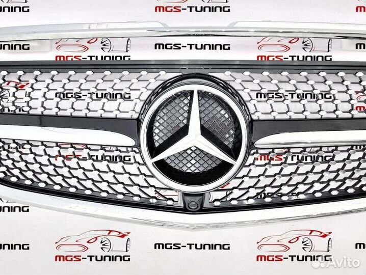 Решётка Mercedes Vito w447 Diamond black 14-18