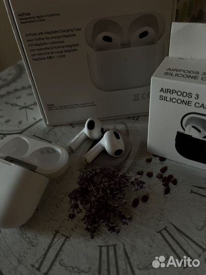 Беспроводные наушники apple airpods 3