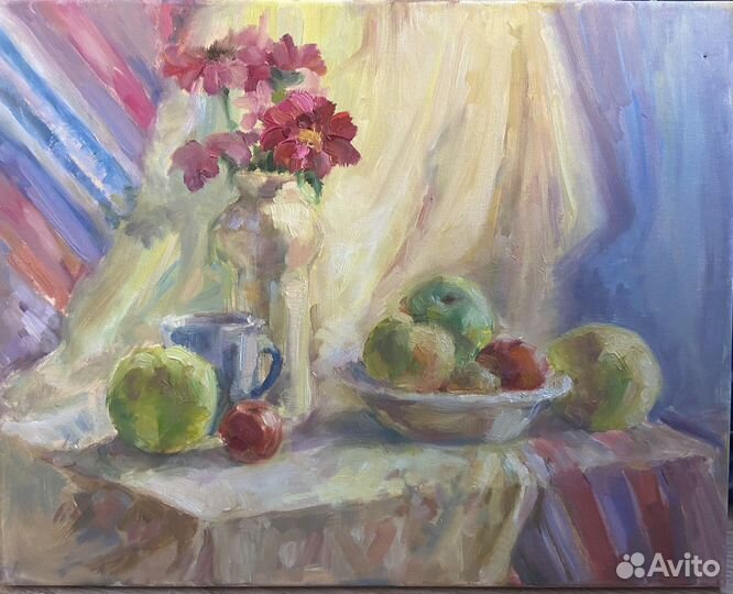 Картина маслом на холсте натюрморт