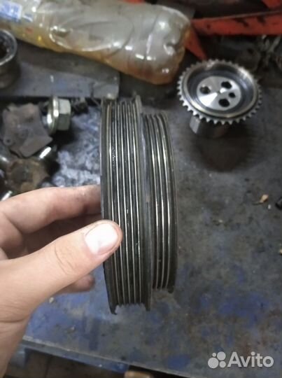 Шкиф коленвала peugeot boxer