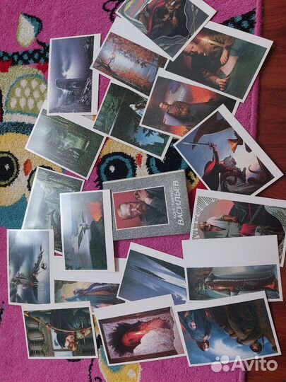 Репродукции,Рерих,Суриков,Панорама Москвы,А.Грицай