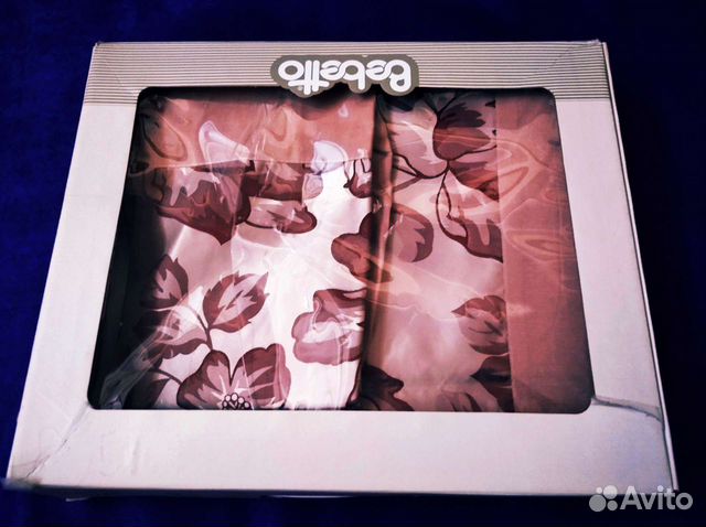 Постельное белье Италия Евро размер хлопок