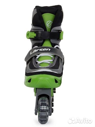 Ролики раздвижные Larsen Nero Green зеленый