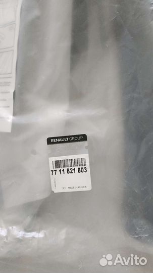 Накладки на ковролин renault duster 2