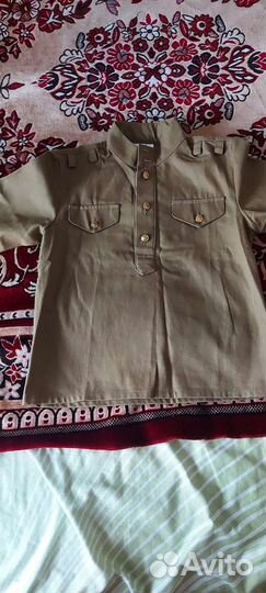 Гимнастерка детская для девочки