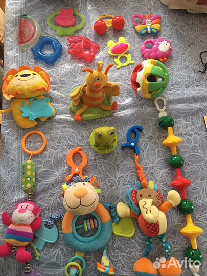 Развивающие Гипоаллергенные игрушки для самых мале