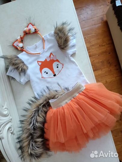 Костюм лисички 92-104