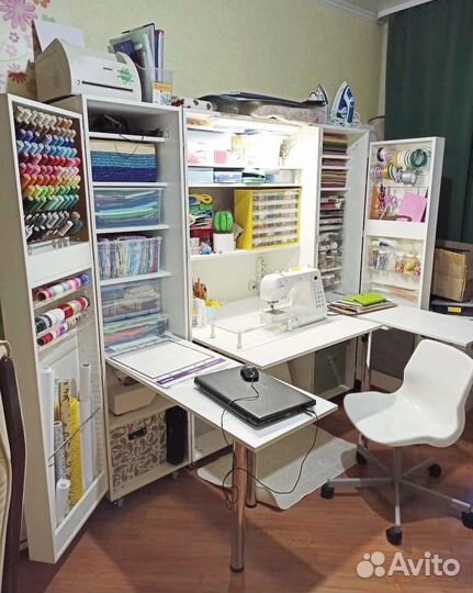 Рабочий уголок для шитья