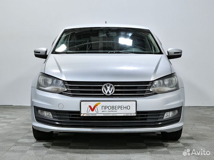 Volkswagen Polo 1.6 AT, 2016, 122 351 км