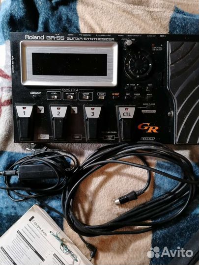 Roland GR-55 и Gibson SG 2014 года USA