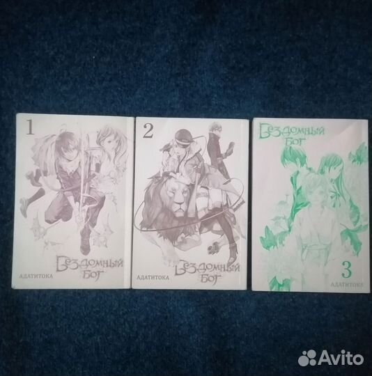 Манга Бездомный бог, 3 тома