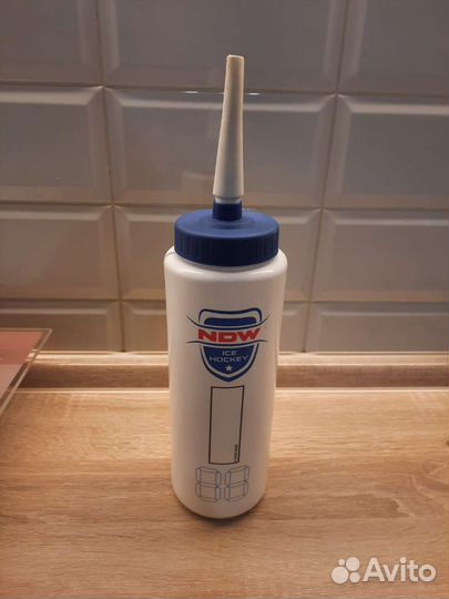 Бутылка для воды хоккейная