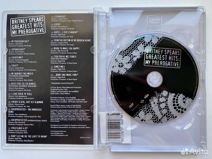 Диски Britney Spears My Prerogative, Circus