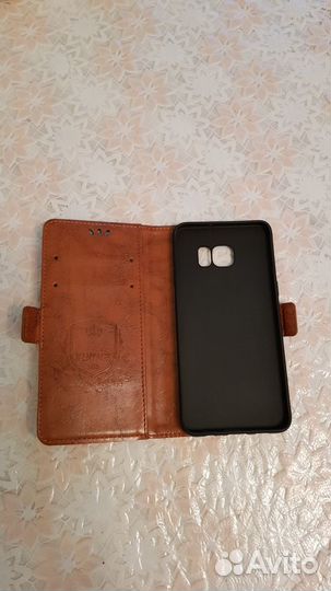 Чехол книжка на Samsung galaxy S6 edge +