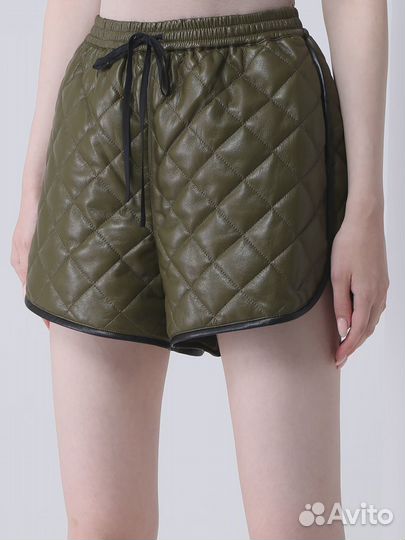 Шорты из экокожи self-portrait