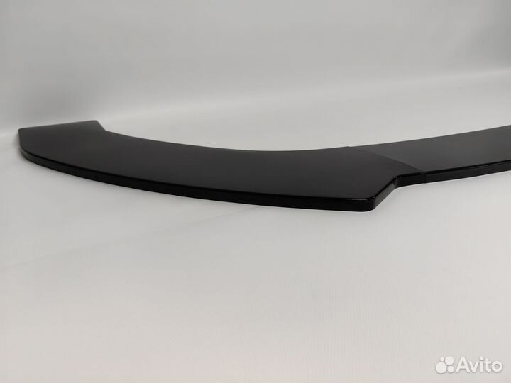 Сплиттер губа переднего бампера универсальная