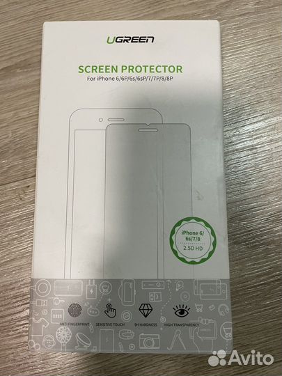 Защитное стекло для iPhone 6, 6s, 7, 8