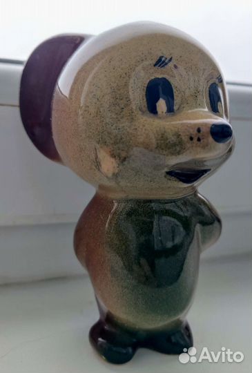 Фигурка мышь, керамика