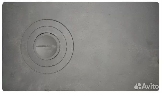 Чугунная плита для русской печи 410мм на 710мм