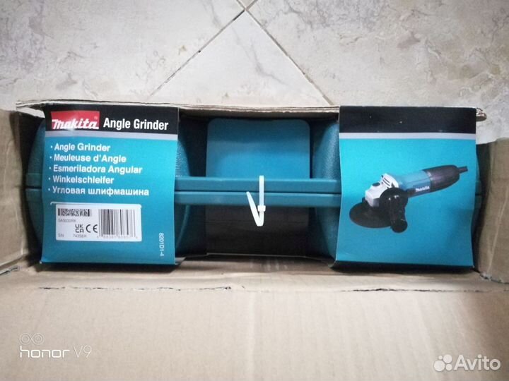 Ушм болгарка makita 125 ga 5030 RK