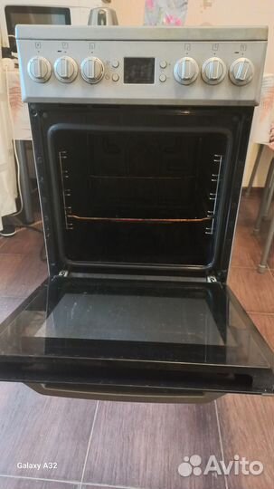 Плита электрическая бу с духовкой, стеклокерамика