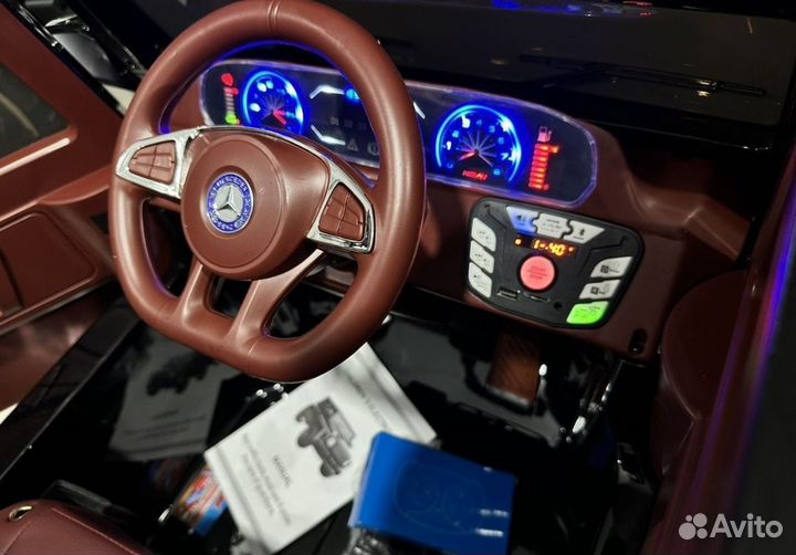 Большой Детский электромобиль Геленваген Лицензия