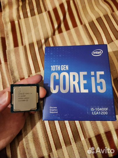 Процессор Intel Core i5-10400F BOX