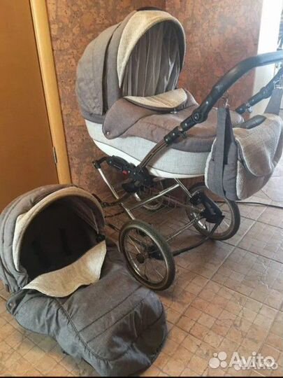Коляска 2 в 1 Adamex Katrina deluxe