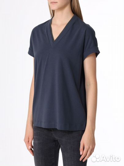 Футболка хлопковая Brunello Cucinelli