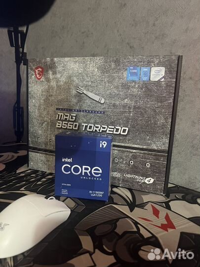 Комплект i9-11900kf + msi b560 torpedo