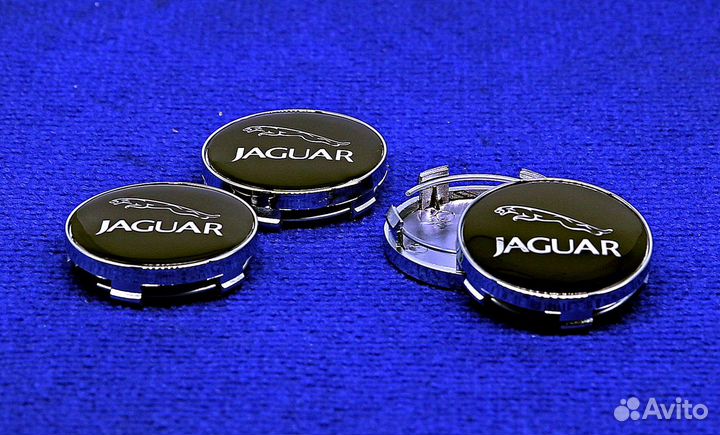Комплект колпачков не оригинальных дисков Jaguar