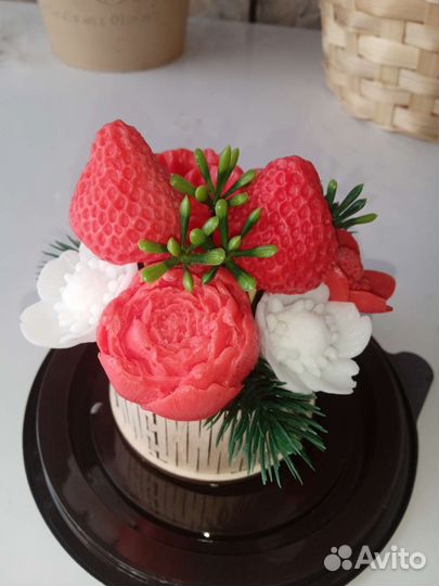 Мини букеты из мыла