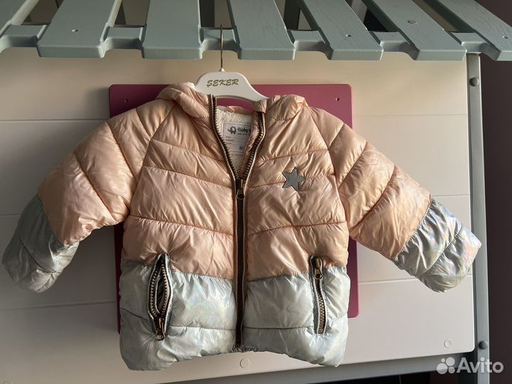 Куртка демисезонная для девочки 80 Baby go