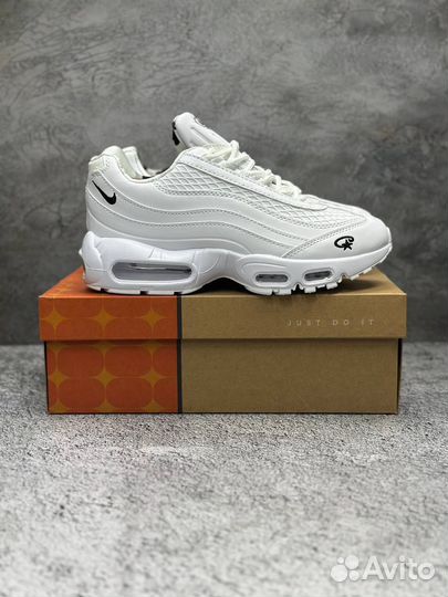 Кроссовки nike air max 95 corteiz white