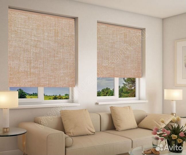 Рулонные шторы на окна