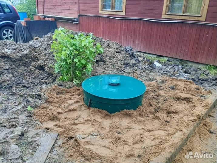 Септик, канализация на дачу под ключ