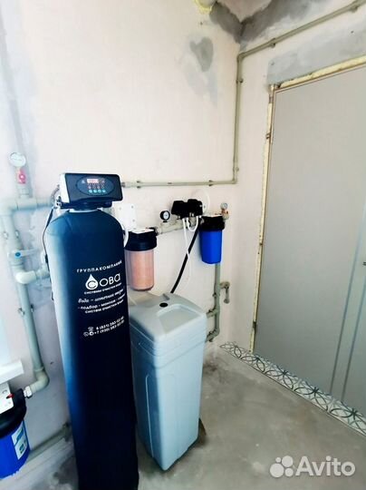 Система очистки воды Обезжелезивание Умягчение