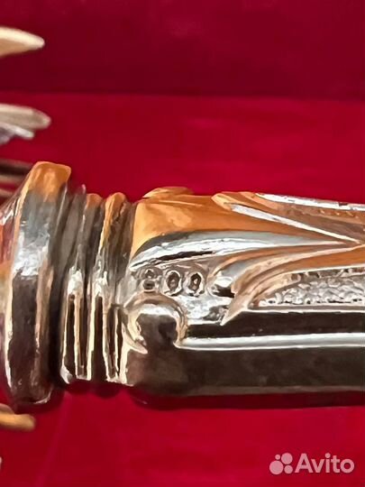 Винтажный набор серебро 800 пр