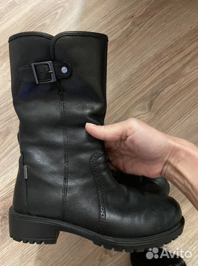 Сапоги детские зима ecco