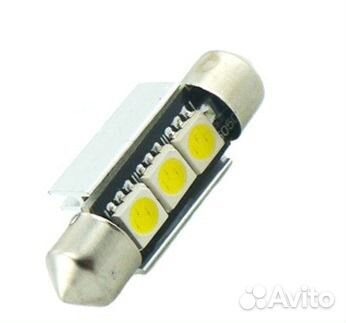 Светодиодная габаритная лампа 5050-3SMD-36мм