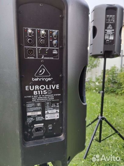 Behringer Eurolive B115D комплект 2шт