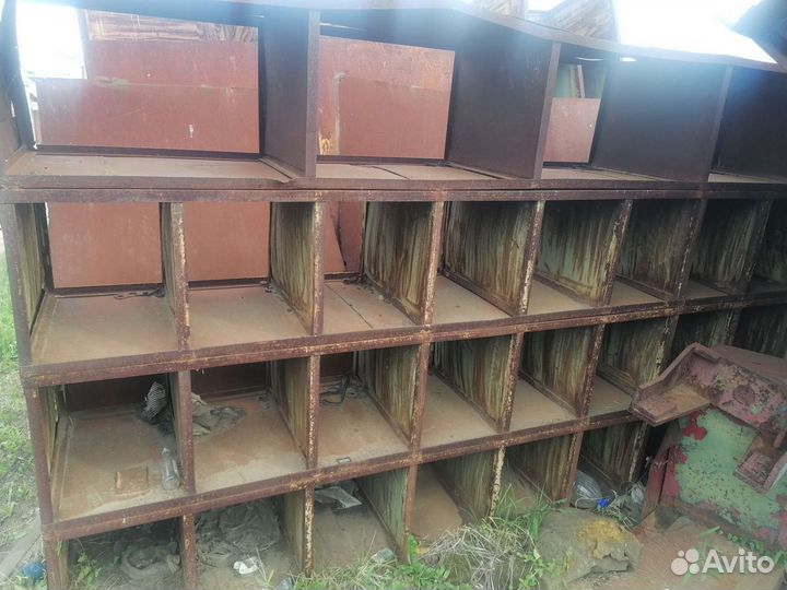 Стеллаж - горка металлический