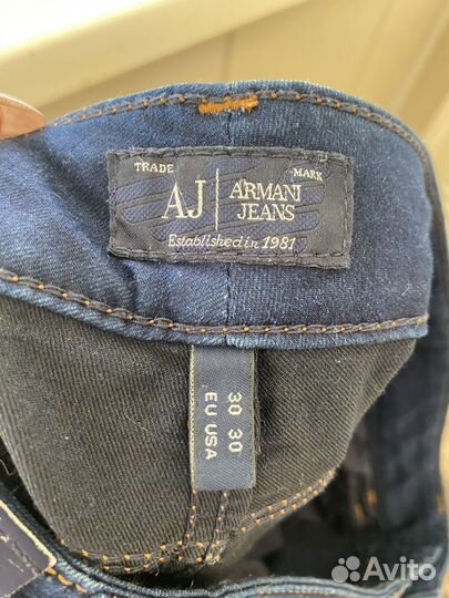 Armani jeansДжинсы 46-48