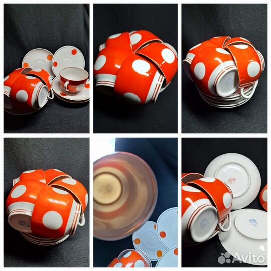 Чайные пары,чашки СССР