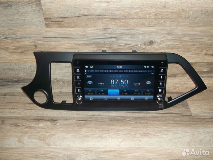 Магнитола Kia Picanto Android физические кнопки