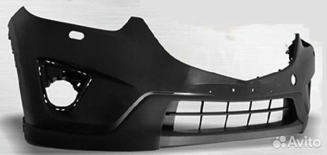 Бампер передний mazda CX-5 12- под омыватели