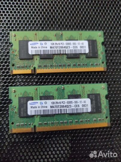 Оперативная память ddr2 для ноутбука